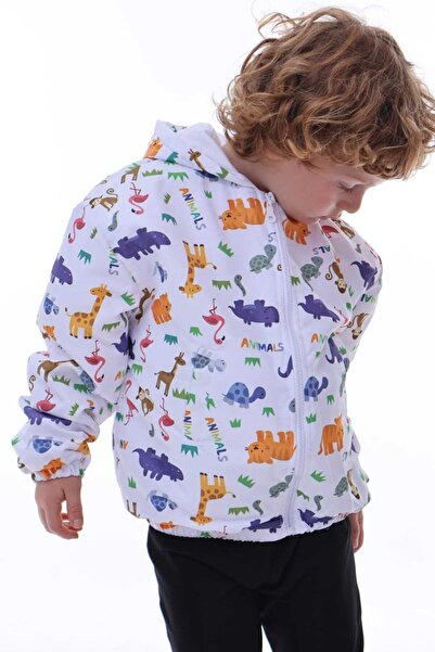 RONYPONY Момчешки водоустойчив и ветроустойчив дъждобран-ветровка