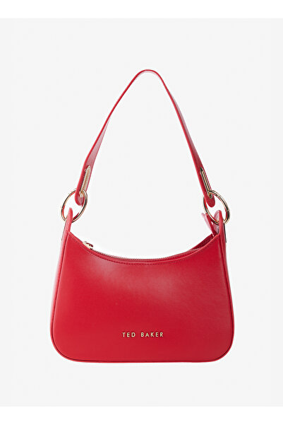 Ted Baker حقيبة كتف بحزام سلسلة من الجلد العادي