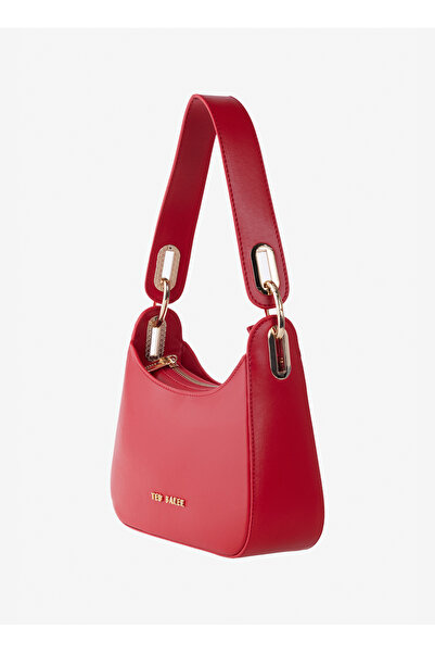 Ted Baker Düz Cilt Zincir Askılı Omuz Çantası