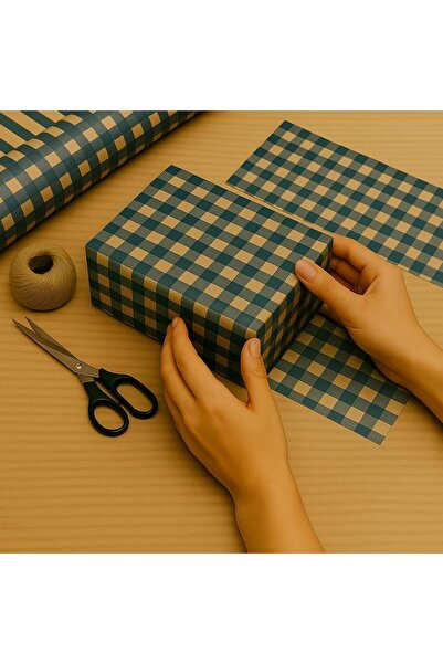 Feza Kutu Package Paper Kraft Paper Wrapping Paper Gift Paper New Year's Dowry Packaging Paper 70x100 (10 PCS)