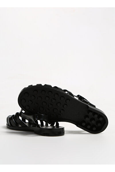 Fabrika Siyah Kadın Plaj Terliği KALKEN NEW