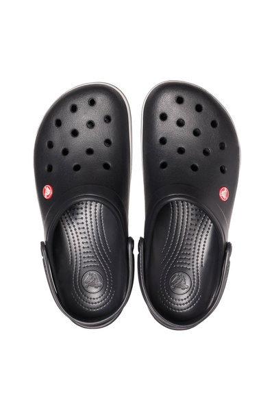 Crocs Crocband Μαύρες Γυναικείες Παντόφλες Παραλίας 11016_001