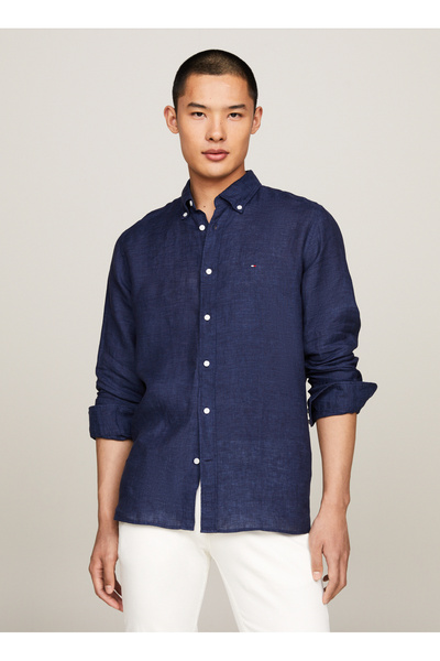 Tommy Hilfiger PIGMENT DYED LI SOLID RF SHIRT
