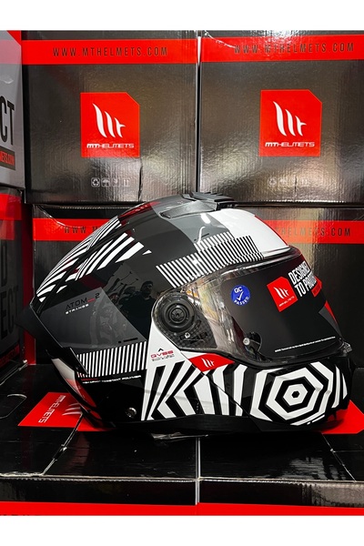 MT Helmets Atom 2 Sv Destiny C2 Çene açılır kask