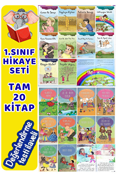 KBY 1. Sınıf 20'li hikaye ve soru değerlendirme testi