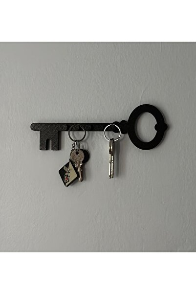 B2 Studio Dekoratif Anahtar Şeklinde Duvar Anahtarlık Askısı