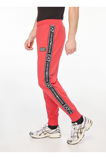 EA7 Normal Bel Normal Paça Slim Fit Koyu Kırmızı Erkek Pantolon 6RPP54PJ05Z1462