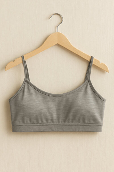 nesterinzar Women's 3-Pack Padded Sports Bra with String Straps Half Tank Top