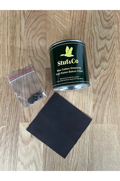 Stuf Co Barbour Tamir Ve Bakım Seti (siyah Renk Montlar Için )