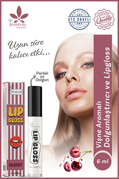 Tuana Kozmetik Vişneli Dudak Dolgunlaştırıcı Ve Parlatıcı Lip Gloss
