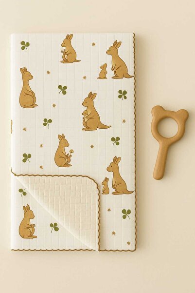 Baharda Nova 100% Cotton Double Layer Muslin Baby Blanket Cover Pique