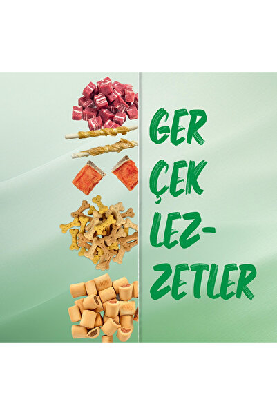 Jungle Crunch Kedi Ödül Maması Tüy Yumağı Kontrolü 5 Adet ve Yaşlanma Karşıtı 5 Adet (1x60gr)