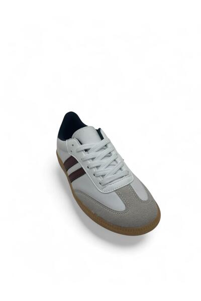 DOSA SHOES Çocuk Sneaker Ayakakbı C-Beyaz-Bordo
