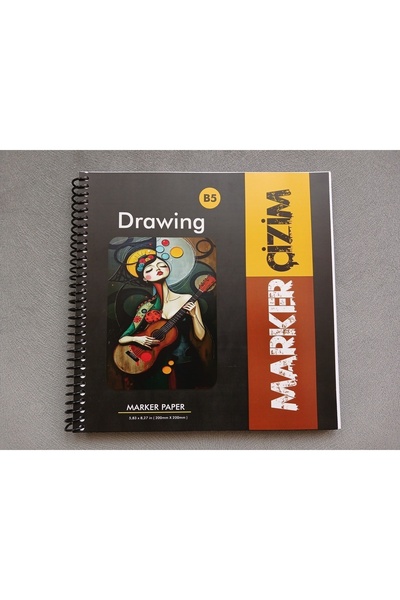 Koala دفتر رسم، دفتر رسم ماركر، مقاس 20 سم × 20 سم