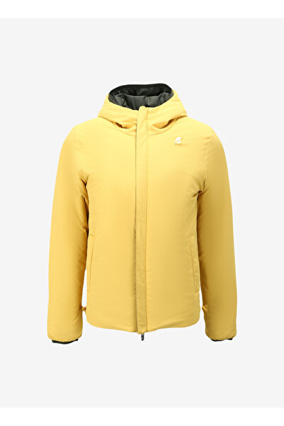 K-Way Sarı - Yeşil Erkek Mont K21253W_JACK WARM DOUBLE
