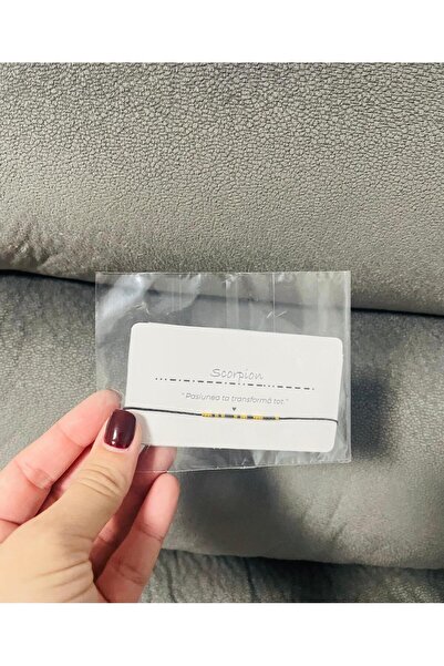 OEM Bratara Cod Morse - Zodia Scorpion