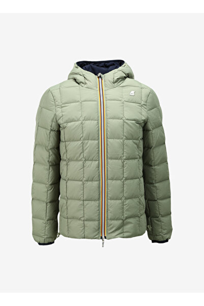 K-Way Mavi - Yeşil Erkek Mont K4121NW_JACK ECO STRETCH THERMO DOU