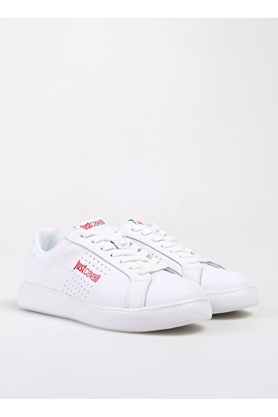 Just Cavalli Beyaz Kadın Deri Sneaker 75RA3SB3ZP279003