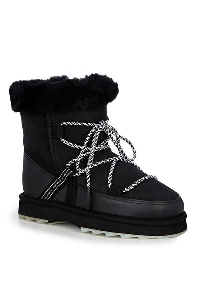 EMU Deri Siyah Kadın Bot BLURRED