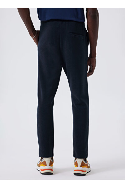 Lee Cooper Ανδρικό παντελόνι με κανονική εφαρμογή μαύρο 241 LCM 227002 SERJO BLACK