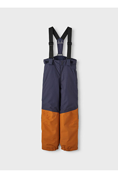 name ıt Orange Boys' Elastic Diagonal Ski Pants Nkmsnow10 Pant Block Fo