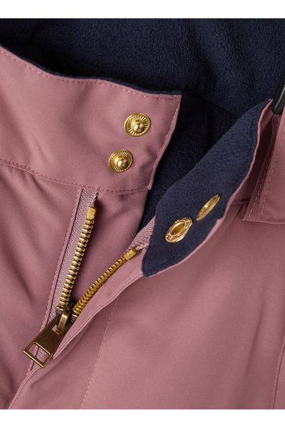 name ıt Gül Kurusu Kız Bebek Lastikli Kayak Pantolonu NKNSNOW10 PANT SOLID 1FO NOOS