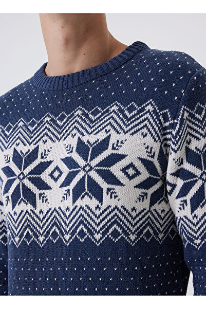 Lee Cooper Men's Indigo Turtleneck Regular Fit Sweater 241 Lcm 241036