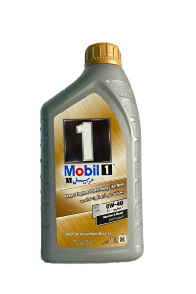 Mobil زيت محرك موبيل 1 0w40 تخليقي بالكامل / ( 6 عبوات * ١لتر ) صنع فى فرنسا