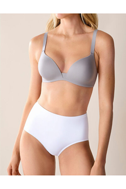 IPL Women's Panties,Women's High Waist Cotton 5-Piece White Panties Set