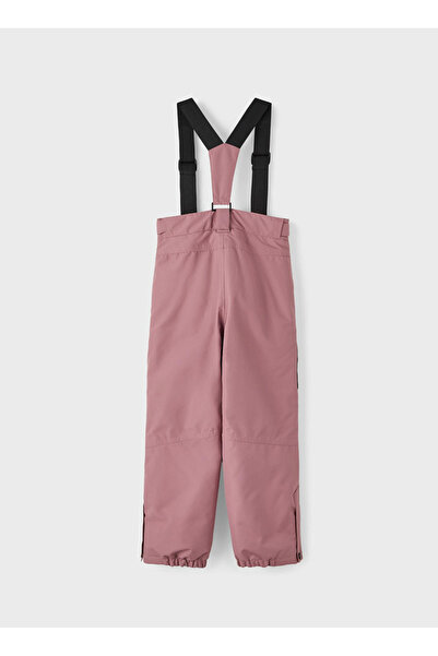 name ıt Gül Kurusu Kız Bebek Lastikli Kayak Pantolonu NKNSNOW10 PANT SOLID 1FO NOOS