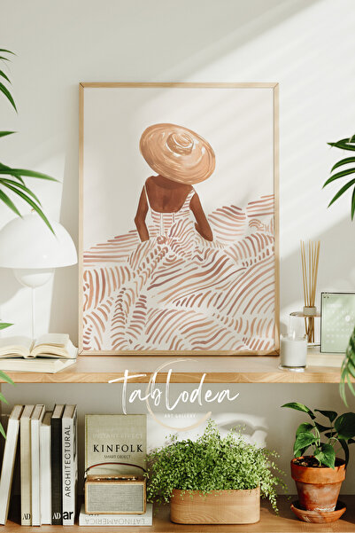 tablodea Tablou Bohemian Individual, Tablou cu Ramă din Lemn Natural, Poster ...