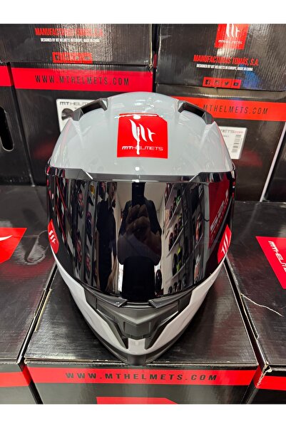 MT Helmets Braker Sv solid kask (şeffaf vizörlü biçimde) gönderilecektir