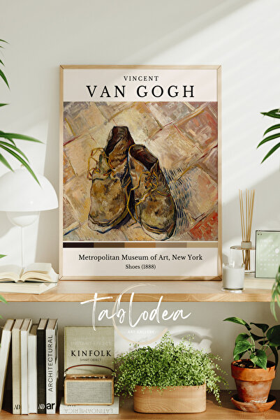 tablodea Tablou cu pantofi Van Gogh, Poster înrămat Van Gogh, Pictură decorat...