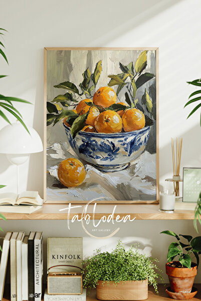 tablodea Poster înrămat cu model de lămâie Pinterest pentru decorarea bucătăr...