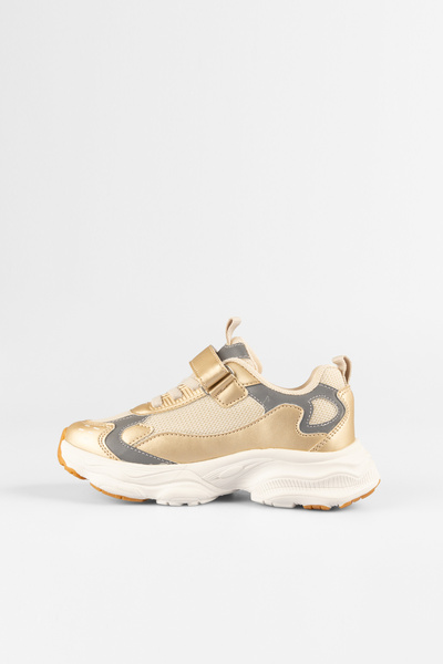 Vicco VİCCO TAG KIZ ÇOCUK PATİK PHYLON  SPOR AYAKKABI ALTIN