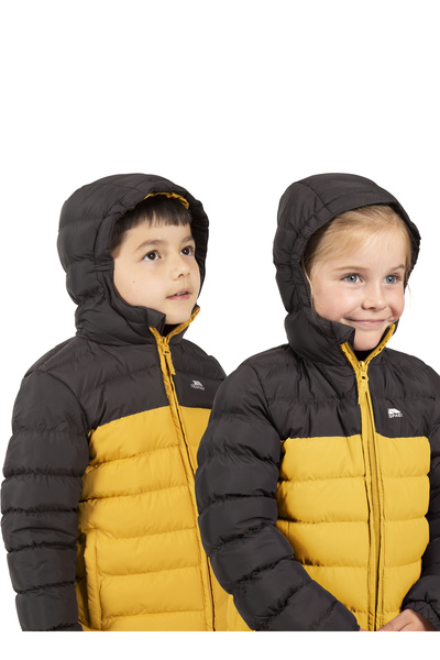 Trespass Κίτρινο παλτό για αγόρι OSKAR - KIDS PADDED JKT Μέγεθος: 11-12 ετών