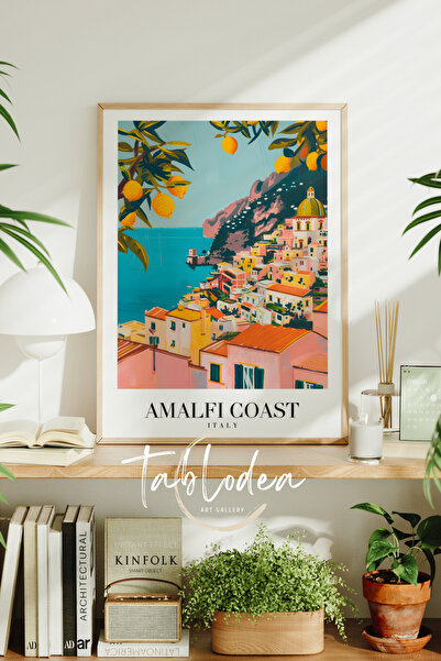 tablodea Италианска пейзажна живопис, модерен декоративен плакат в рамка, ита...