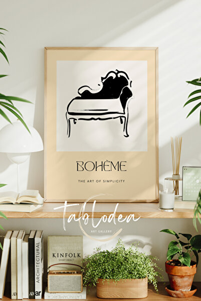 tablodea Tablou Bohemian, Poster cu ramă Bohemiană, Pictură Boho, Pictură Boh...