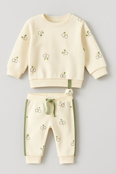 ciccimbaby Baby Set 100% Cotton Long Sleeve 2-Piece Set