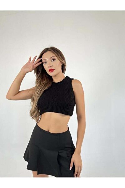 Pafi Moda Maggie Yüksek Kalite Kadın Süveter Siyah