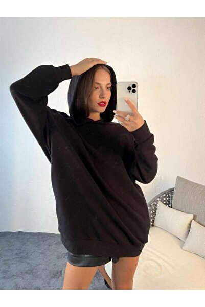 Pafi Moda Hanorac lung de înaltă calitate Zande pentru femei, negru