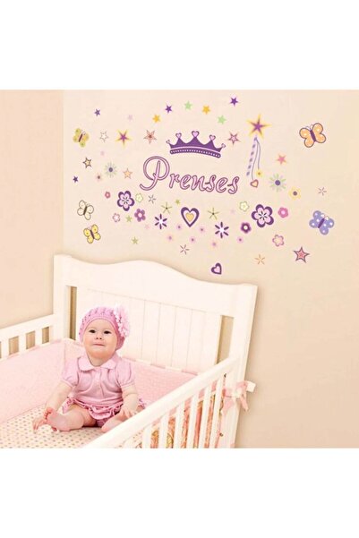 KT Decor Set zidnih naljepnica za sobu princeze