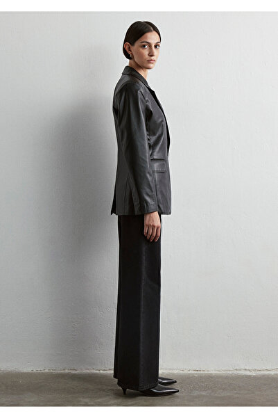 Mavi Suni Deri Siyah Blazer Ceket 1110658-900