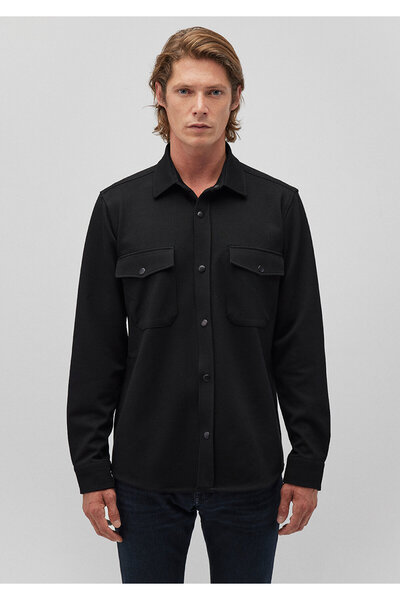 Mavi Siyah Gömlek Regular Fit / Normal Kesim 0211083-900