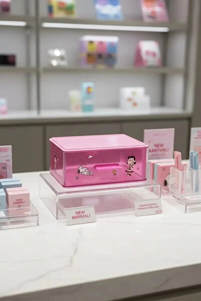 Miniso Snoopy Lisanslı Renkli Vintage Koleksiyonu Çekmece Düzenleyici