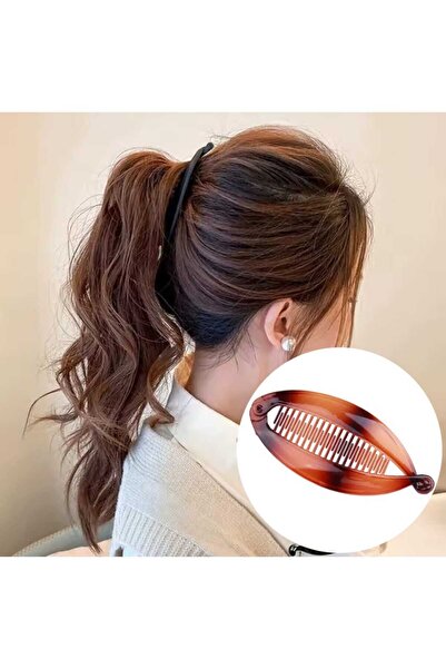 MutluBiDünya 1 Adet Siyah Renk Kapan Toka Balık Toka Muz Toka