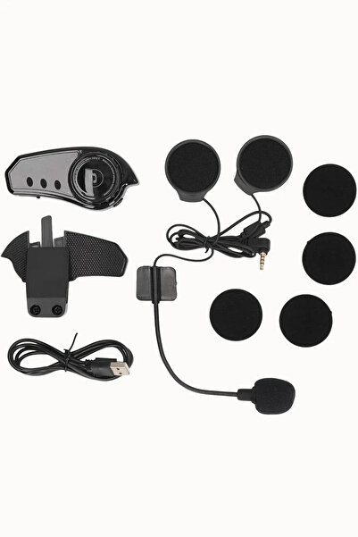 NS Store WiFi 1080P Kameralı Motosiklet Bluetooth Kask Kulaklık – 3000 mAh | BT 5.4 | Su Geçirmez İntercom