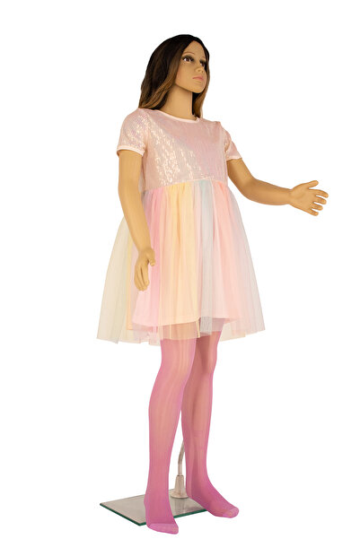 PETRA-ELISA Παιδικό Καλσόν Λύκρα 20 DEN Iolanda, Φούξια, 3-6 ani