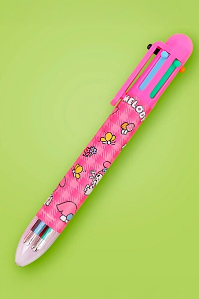Miniso Sanrio Lisanslı 6 Renkli Çoklu Kalem (0,8mm) - My Melody