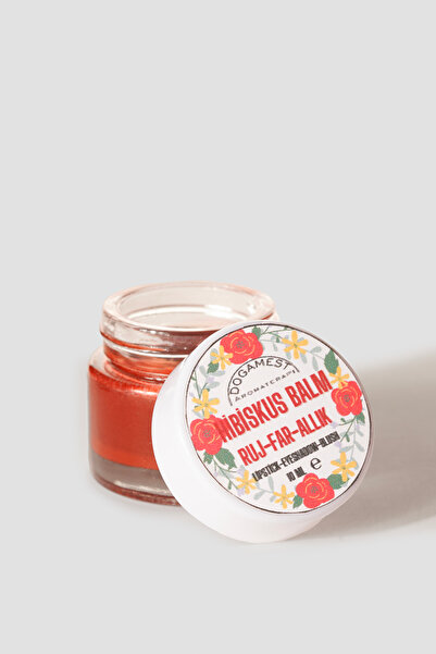 DOGAMEST AROMATERAPİ Hibiskus Balm Ruj- Far- Allık Nemlendirici Işıltı Veren ...